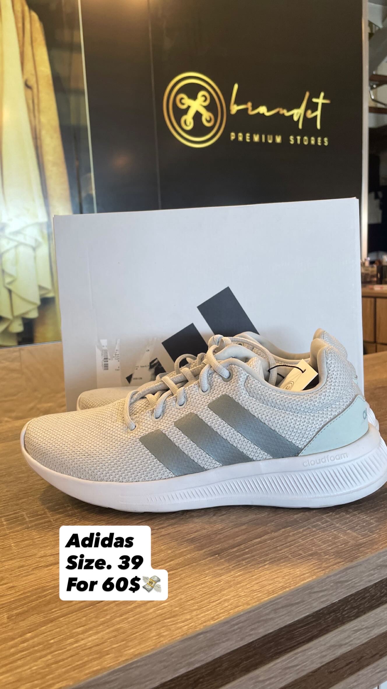 Adidas White Shoes