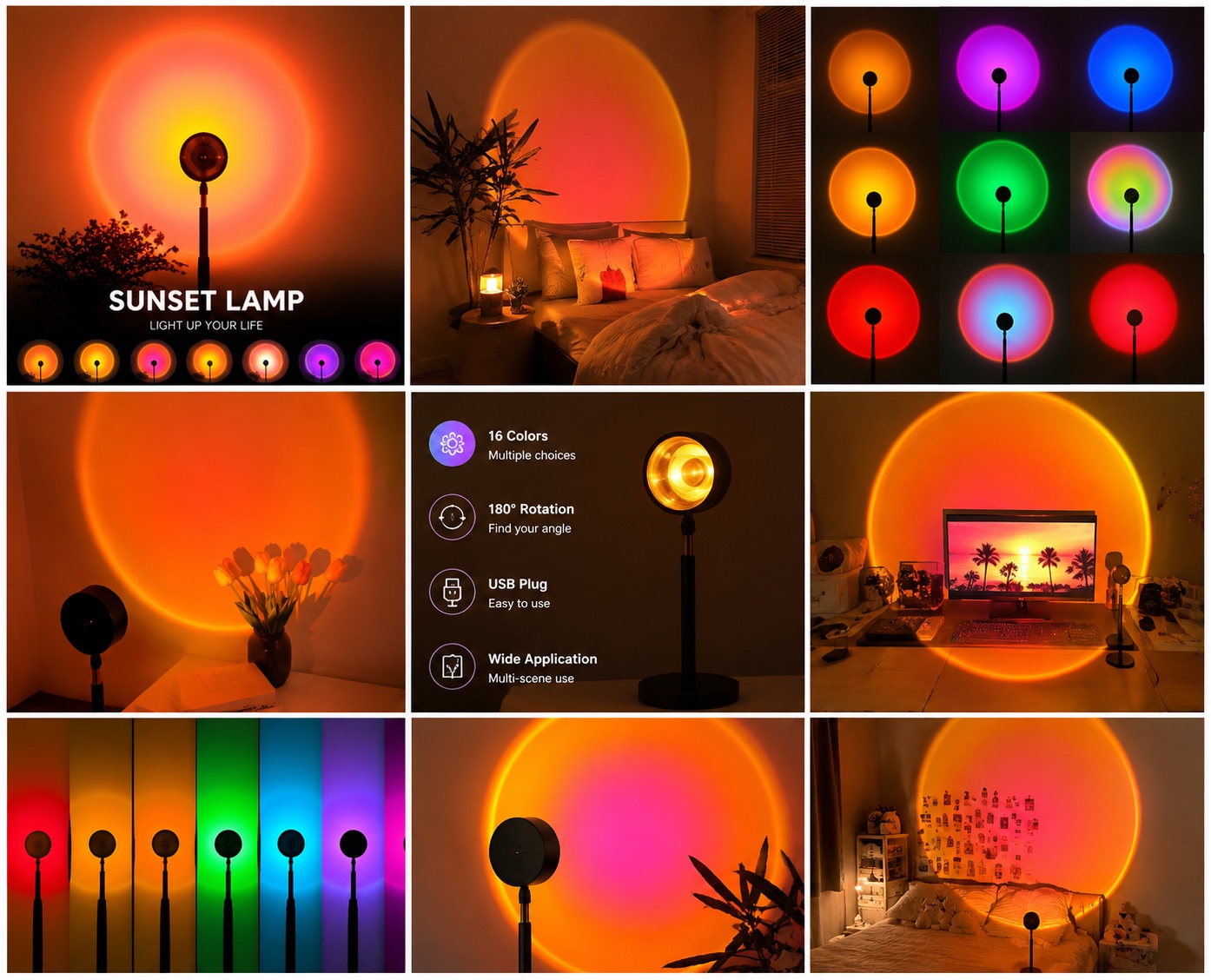 Sunset lamp