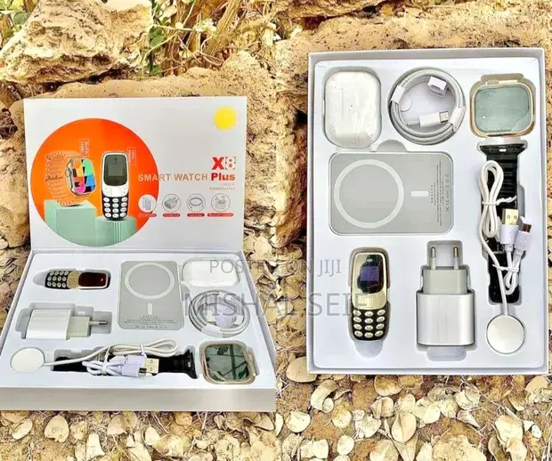 X8 Plus Smart watch, which combines a smart watch with a mini dual SIM phone